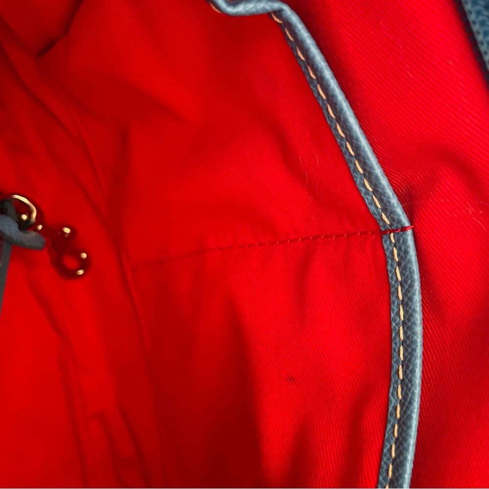 Dooney and Bourke Tote Bag Blue Purse - Picture 14 of 15